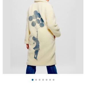 Beautiful brand new Guess fur coat